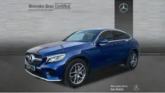 Azul brillante Usado 2019 Mercedes GLC220 AMG line Coupe | 40.990 € (Precio justo)