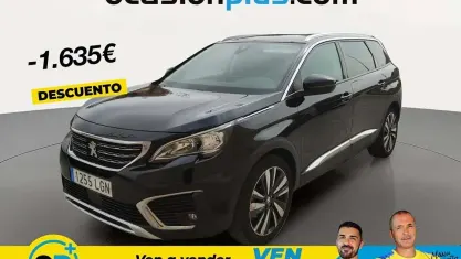 Usado Peugeot 5008 Allure 131 CV (96 kW) 2020 Negro SUV