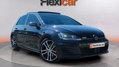 Usado VW Golf VII GTD 184 CV (135 kW) 2017 Negro Berlina