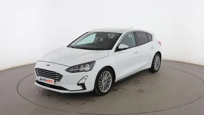 Usado Ford Focus Titanium 125 CV (91 kW) 2019 Blanco Utilitario