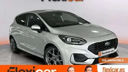 Usado Ford Fiesta Trend 125 CV (91 kW) 2022 Gris Utilitario