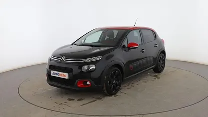 Usado Citroën C3 Shine 102 CV (75 kW) 2019 Negro Utilitario