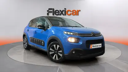 Usado Citroën C3 Feel 110 CV (80 kW) 2019 Azul Utilitario