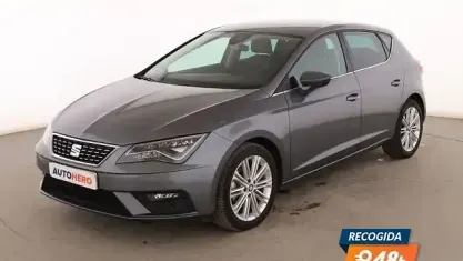 Usado Seat Leon XCELLENCE 150 CV (110 kW) 2018 Gris Berlina
