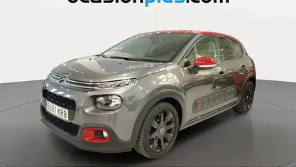 Usado Citroën C3 PureTech 110 CV (80 kW) 2018 Gris Utilitario