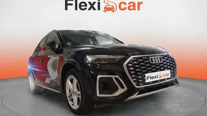 Usado Audi Q5 Sportback S-Line 163 CV (119 kW) 2021 Negro SUV