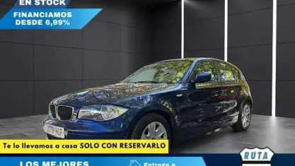Usado BMW 120 170 CV (125 kW) 2010 Azul Utilitario