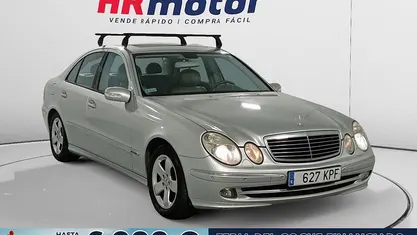 Gris Usado 2005 Mercedes E350 Avantgarde Berlina | 6510 € (Precio justo)