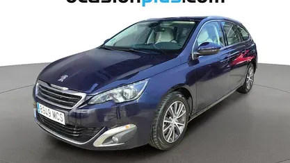 Azul Usado 2016 Peugeot 308 SW Allure Familiar | 8510 € (Precio justo)