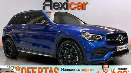 Usado Mercedes GLC220 194 CV (142 kW) 2021 Azul SUV