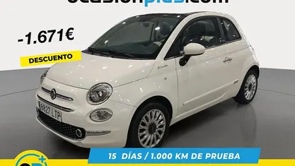 Usado Fiat 500 Dolcevita 70 CV (51 kW) 2021 Blanco Descapotable