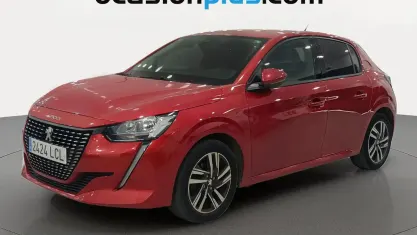 Usado Peugeot 208 Allure 102 CV (75 kW) 2019 Rojo Utilitario