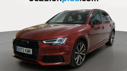 Usado Audi A4 S-Line 150 CV (110 kW) 2018 Rojo Familiar