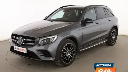 Usado Mercedes GLC250 AMG line 211 CV (155 kW) 2018 Negro SUV