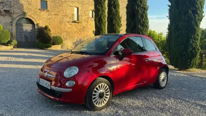 Usado Fiat 500 Lounge 69 CV (50 kW) 2012 Rojo Utilitario