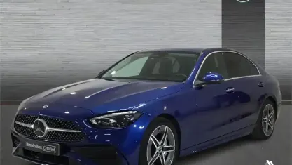 Usado Mercedes C220 200 CV (147 kW) 2022 Azul Berlina