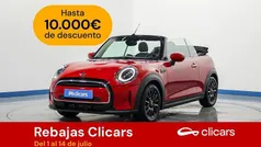 Rojo Usado 2021 Mini Cooper Cabriolet Descapotable | 19.990 € (Precio justo)