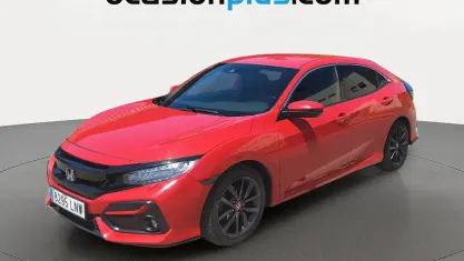 Usado Honda Civic Elegance 126 CV (92 kW) 2021 Rojo Utilitario