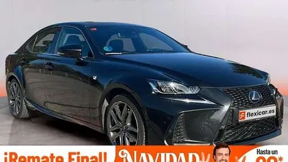 Negro Usado 2017 Lexus IS300h Berlina | 22.590 € (Precio justo)