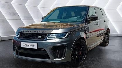 Usado Land Rover Range Rover Sport SVR 575 CV (422 kW) 2018 Gris metalizado SUV