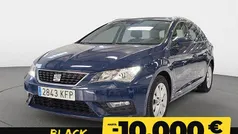 Azul Usado 2017 Seat Leon Style Familiar | 13.250 € (Precio justo)
