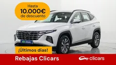 Blanco Usado 2021 Hyundai Tucson SUV | 25.490 € (Precio justo)