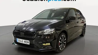 Usado Skoda Fabia Monte Carlo 150 CV (110 kW) 2022 Negro Utilitario