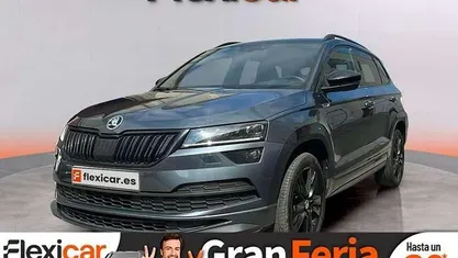 Usado Skoda Karoq SportLine 150 CV (110 kW) 2021 Gris SUV