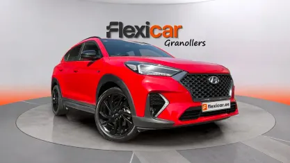 Usado Hyundai Tucson N Line 136 CV (100 kW) 2019 Rojo SUV