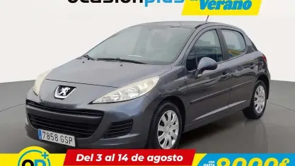 Usado Peugeot 207 90 CV (66 kW) 2009 Gris Utilitario