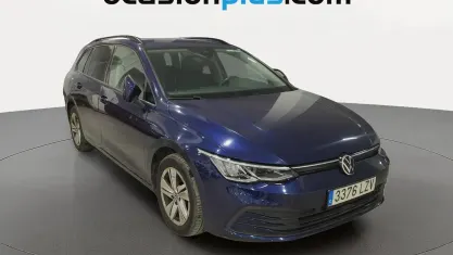 Usado VW Golf VII Life 116 CV (85 kW) 2021 Azul Utilitario