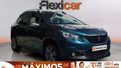 Używany Peugeot 2008 Style 82 KM (60 kW) 2017 Zielony SUV
