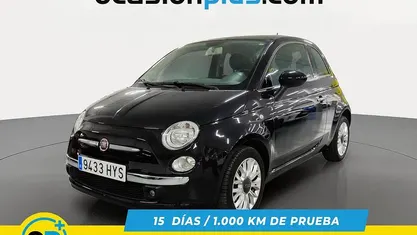 Usado Fiat 500 Lounge 95 CV (69 kW) 2014 Negro Utilitario