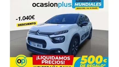 Usado Citroën C3 PureTech 83 CV (61 kW) 2024 Blanco Utilitario