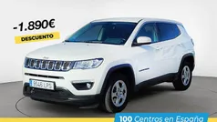 Blanco Usado 2021 Jeep Compass Longitude SUV | 17.990 € (Buen precio)