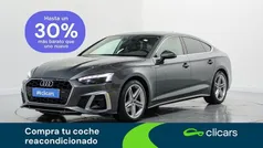 Gris Usado 2020 Audi A5 Sportback S-Line | 28.390 € (Precio justo)