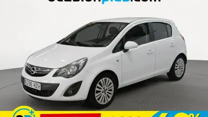 Usado Opel Corsa Selective 101 CV (74 kW) 2014 Blanco Utilitario