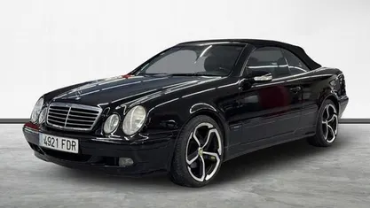 Usado Mercedes CLK200 Elegance 163 CV (119 kW) 2003 Negro Descapotable