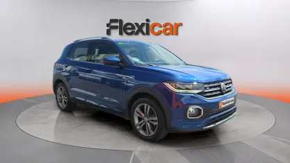 Usado VW T-Cross Sportline 150 CV (110 kW) 2020 Azul SUV