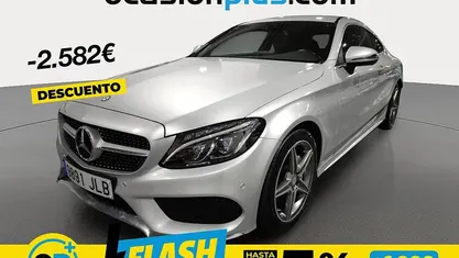 Usado 2016 Mercedes C220 AMG line Coupe | 22.408 € (Buen precio)