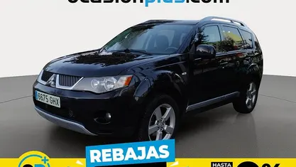 Negro Usado 2008 Mitsubishi Outlander Intense+ SUV | 8490 € (Precio justo)