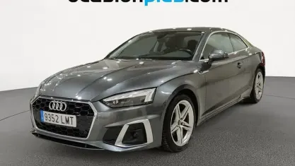 Usado Audi A5 S-Line 163 CV (119 kW) 2021 Gris Coupe