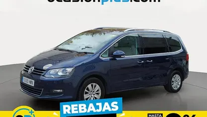 Azul Usado 2014 VW Sharan Advance Monovolumen | 17.350 € (Precio justo)