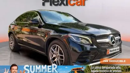 Usado Mercedes GLC220 170 CV (125 kW) 2018 Negro SUV