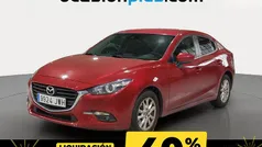 Rojo Usado 2017 Mazda 3 Style Berlina | 13.990 € (Precio justo)