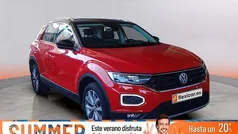 Rojo Usado 2018 VW T-Roc Sportline SUV | 17.990 € (Precio justo)