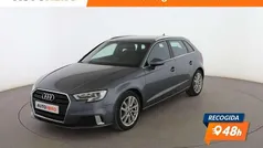 Gris Usado 2017 Audi A3 Sportback Berlina | 16.799 € (Precio justo)