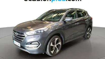 Usado Hyundai Tucson Style 184 CV (135 kW) 2015 Gris SUV