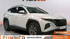 Blanco Usado 2022 Hyundai Tucson SUV | 24.290 € (Precio justo)