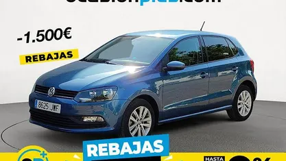 Azul Usado 2017 VW Polo Utilitario | 11.852 € (Precio justo)